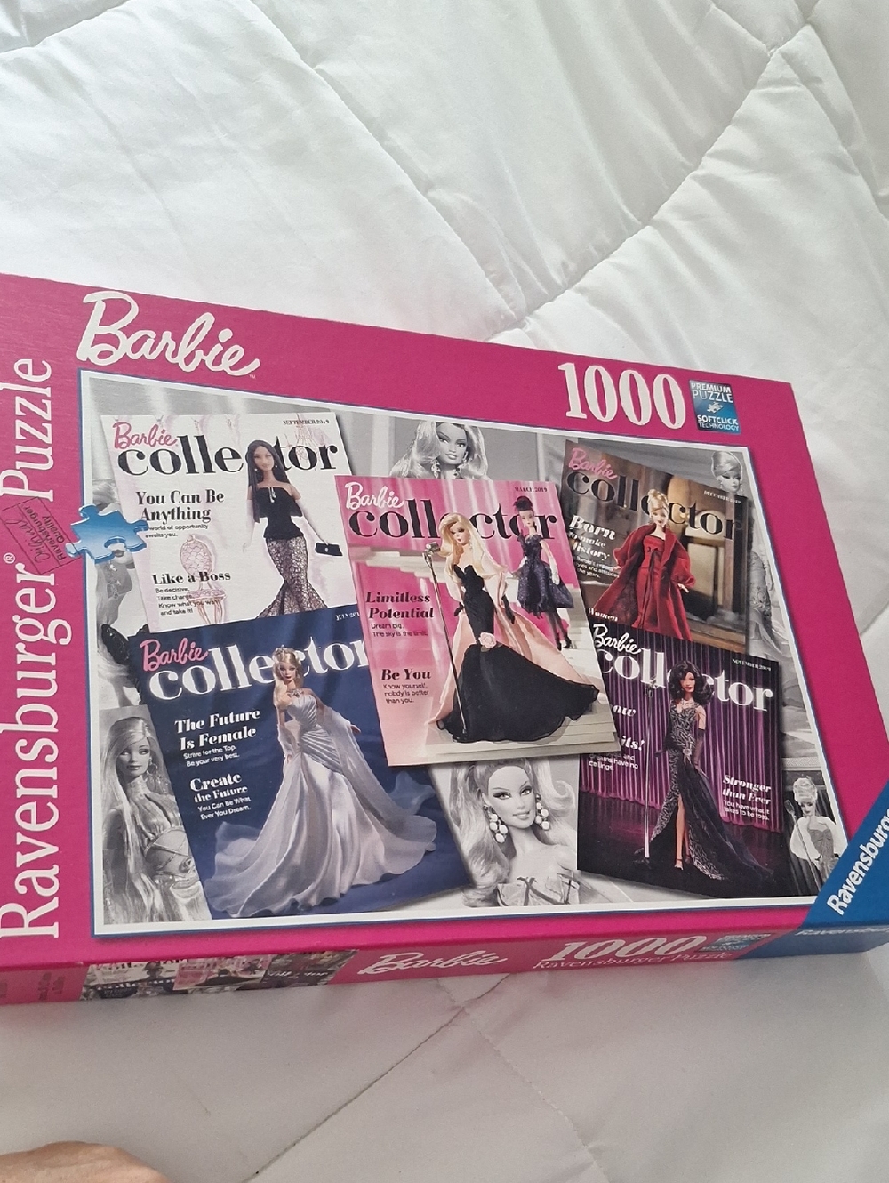Barbie Collector 1000-Piece Ravensburger Puzzle - Pink Accent
